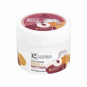 BODY MOUSSE BEES  με άρωμα Μέλι - Νεκταρίνι - Image 1