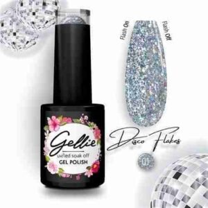 Gellie Disco Flakes 1 Semi-Permanent Varnish - Image 1