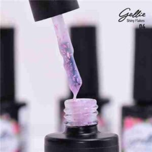 Gellie Shiny Flakes 4 Semi-Permanent Varnish - Image 2