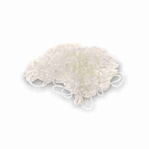Small Transparent Silicone Rubber Bands - Image 1