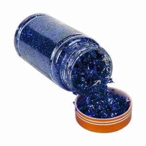 ΠΛΑΣΤΙΚΟ ΒΑΖΑΚΙ ΜΕ FOIL FLAKES ΜΠΛΕ - Image 1