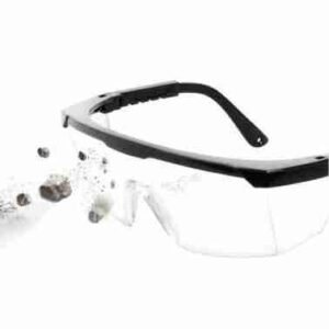 PROTECTIVE GLASSES WITH BLACK FRAME - Image 2