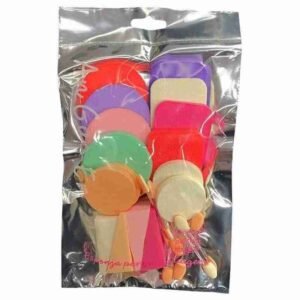 SET OF 16 SPONGES & 6 MAKE-UP BRUSHES - Image 1