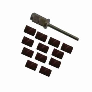 Milling material & 12 onycholplasty nail drill bits - Image 1