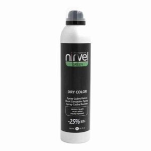HAIR COLOR SPRAY NIRVEL BLACK (300ML) - Image 1