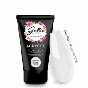 Acrygel Shimmer Milky White 30ml - Image 1