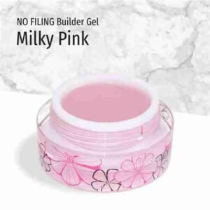 JK No Filing Builder Gel - Milky Pink - Image 1