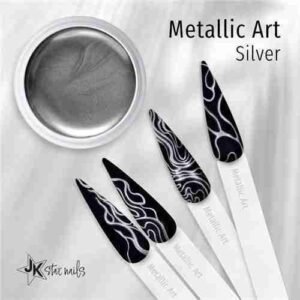 Metallic Art Gel - Silver - Image 1